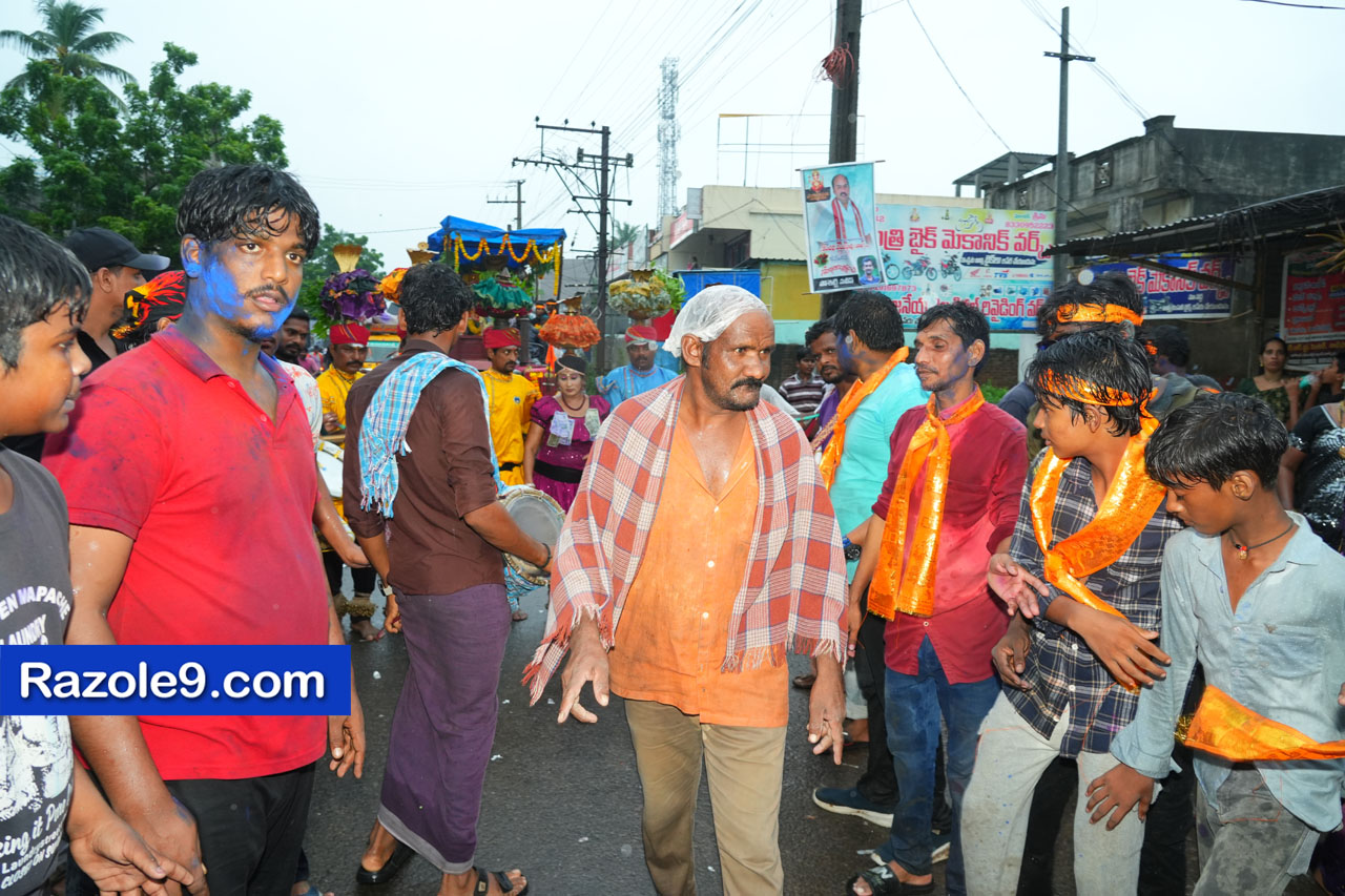 Razole Taluka Ganesh Nimajjanam